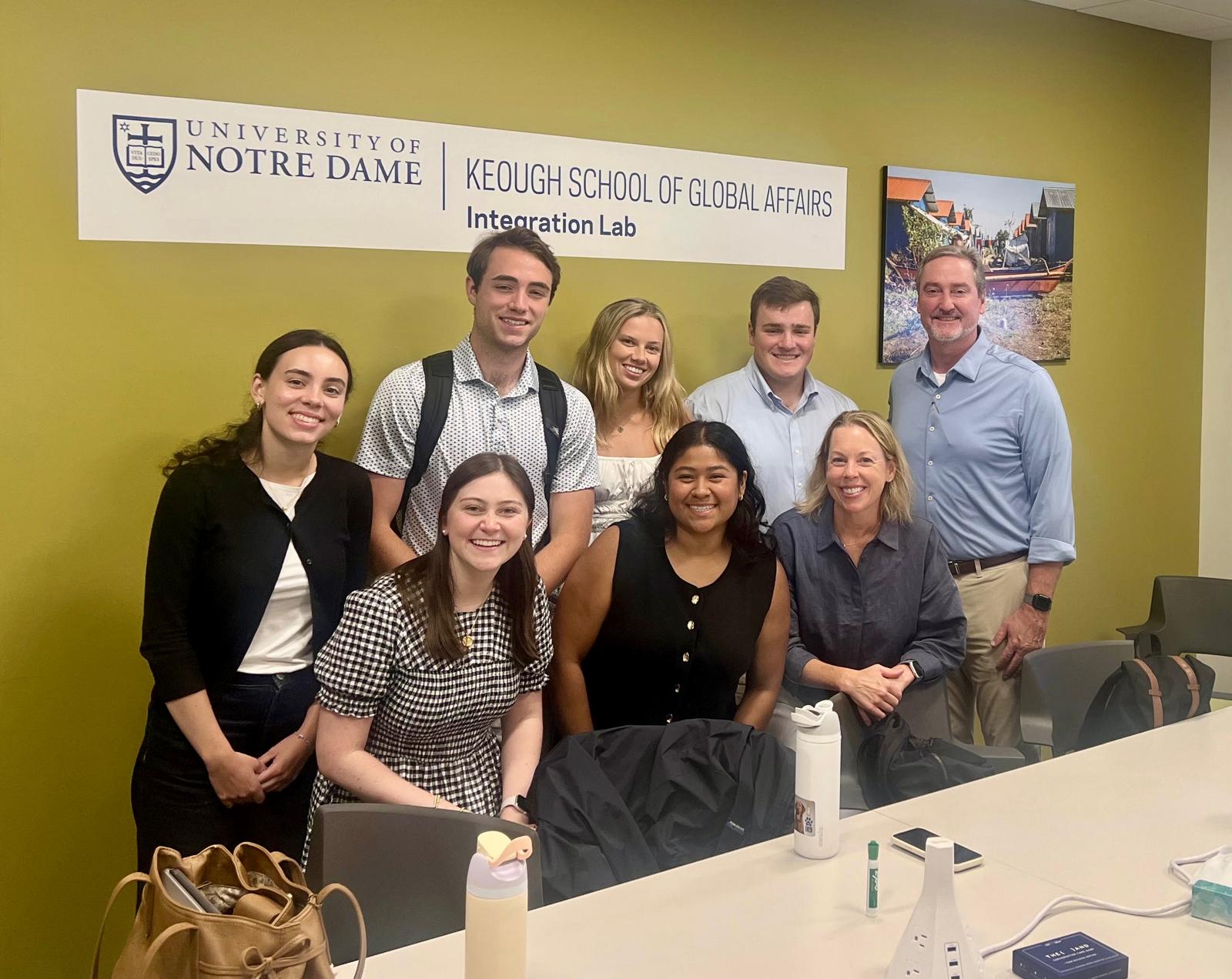 Notre Dame's Ninth Capstone Cohort Looks at What Comes After Training